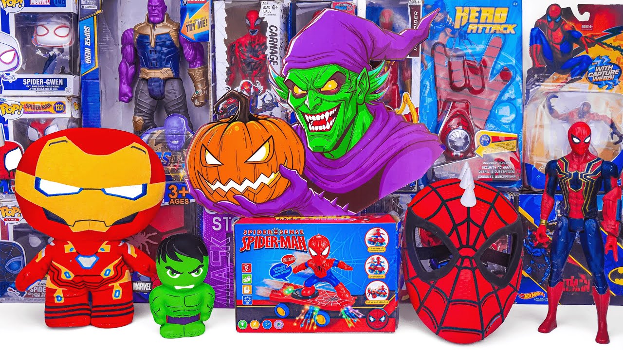 Marvel Spiderman Collection Unboxing Review | Spider-Man Web Warriors| Green Goblin Box