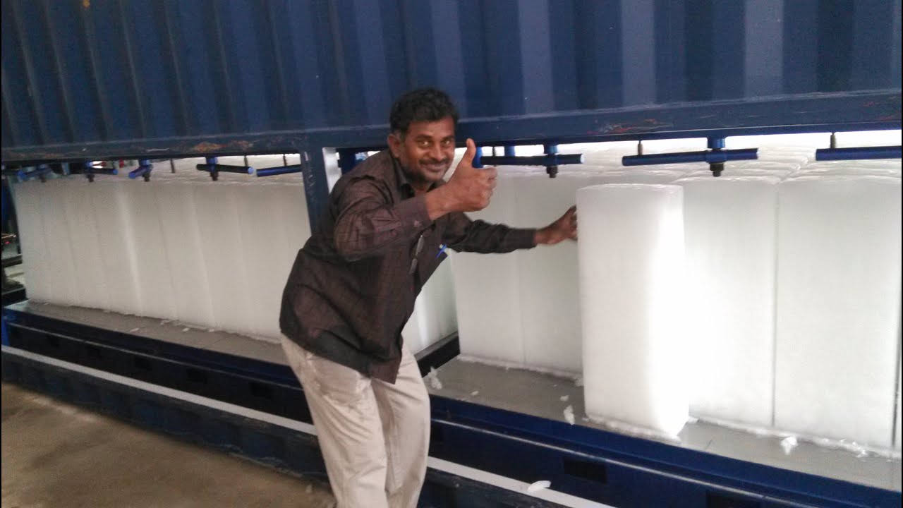 Focusun 5T Direct Cooling Block Ice Machine.
