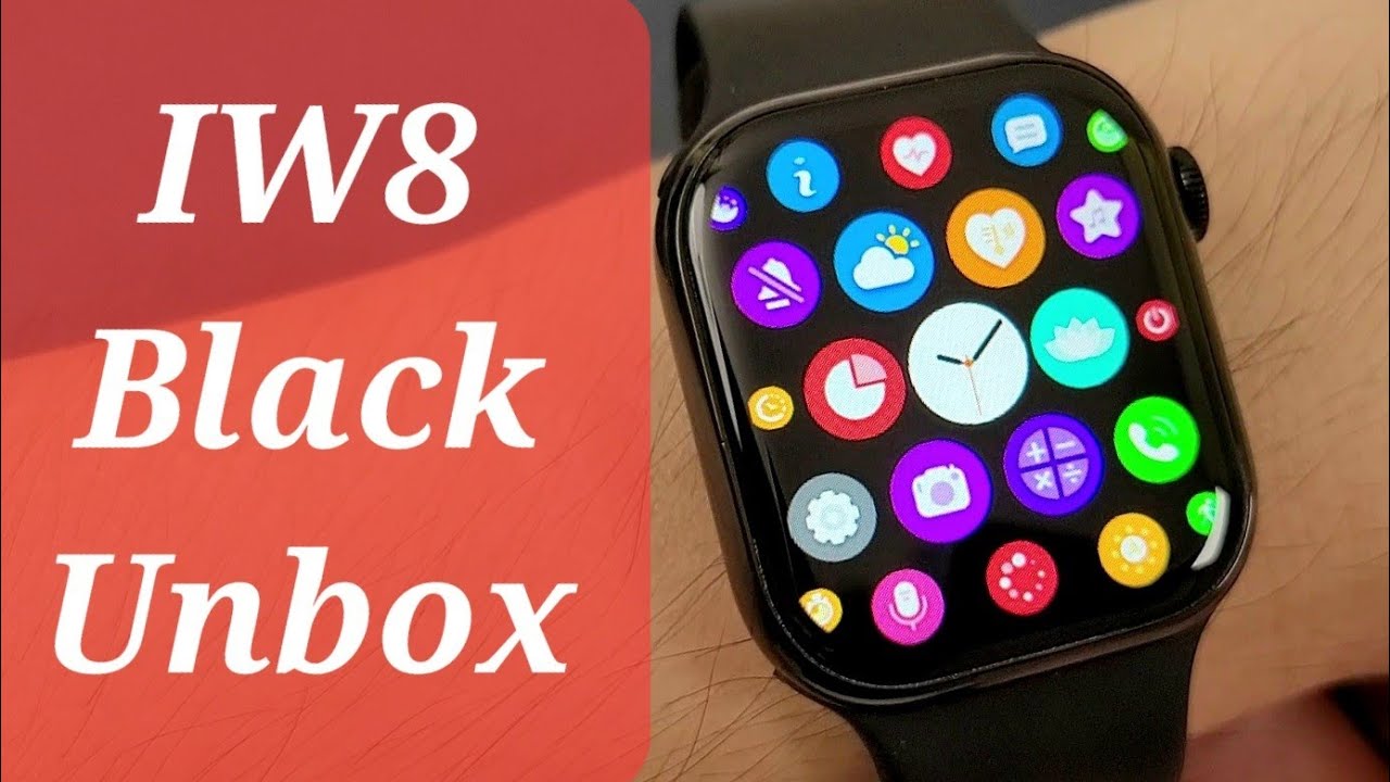 KIWITIME IW8 Smartwatch Silver Unbox-AOD Bedlamp 1.99 Inch Screen Watch Series 8?PK HW22 HW7 DT7 MAX