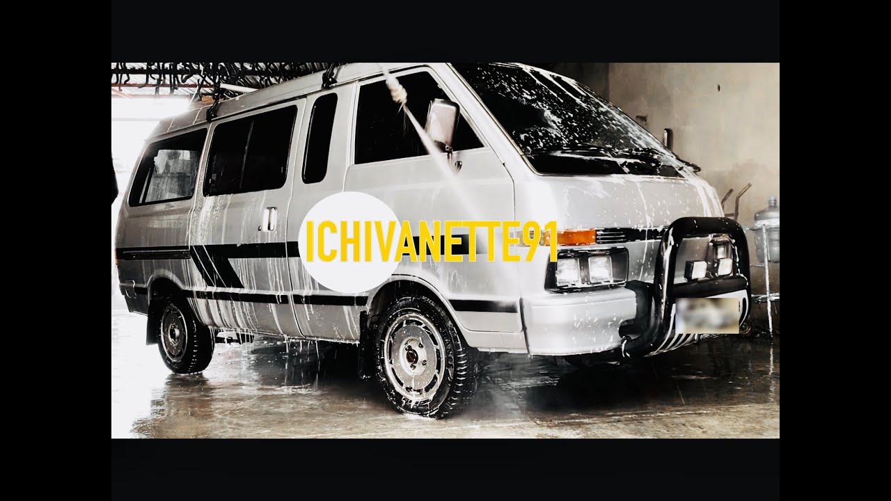 IchiVan NISSAN Lavando después de meses sin uso