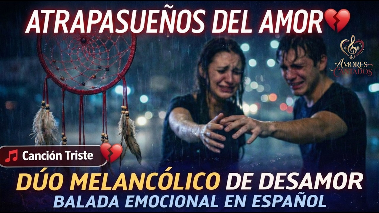 ATRAPASUEÑOS DEL AMOR 💔  Canción Melancólica de Desamor 💔 Dúo Emocional en Español