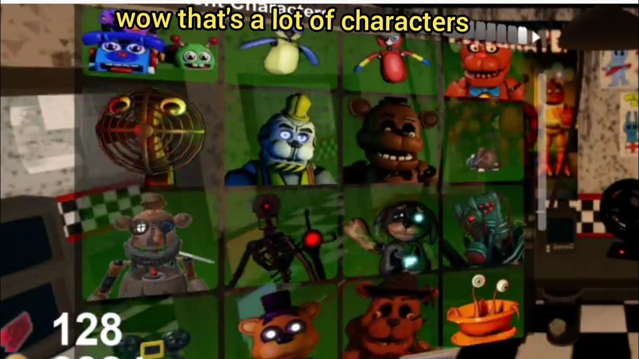 All achievement characters in TPRR showcase