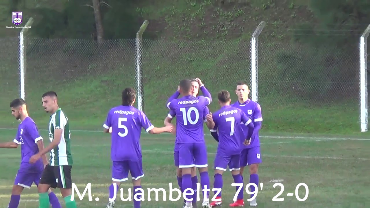 Sub 19 Fecha 6 Torneo Apertura 2019 Defensor Sp 3 Racing 0