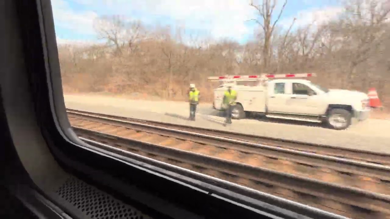 Поезд Amtrak № 29, CAPITOL LIMITED, маршрут Честертон — Гэри, Индиана/CN Railway, депо Кирк-Хамп,...