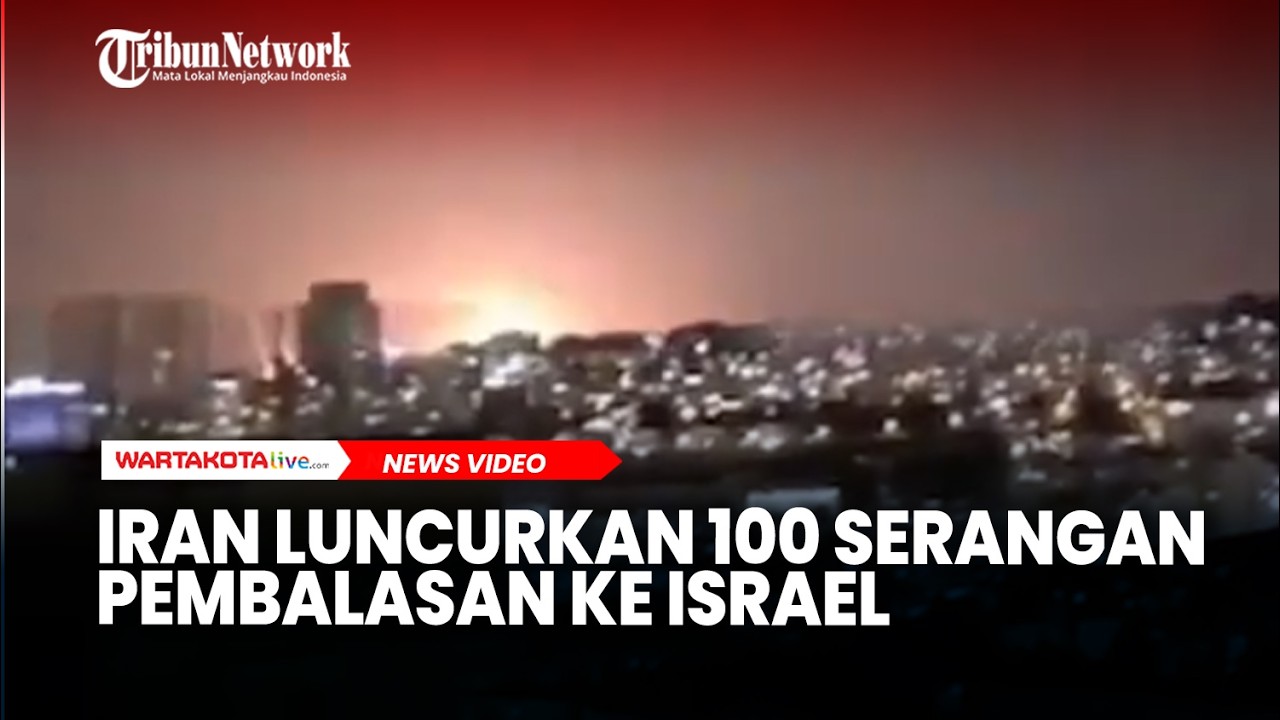 Iran Luncurkan 100 Serangan untuk Pembalasan Dendam Kematian Ali Larijani ke Israel