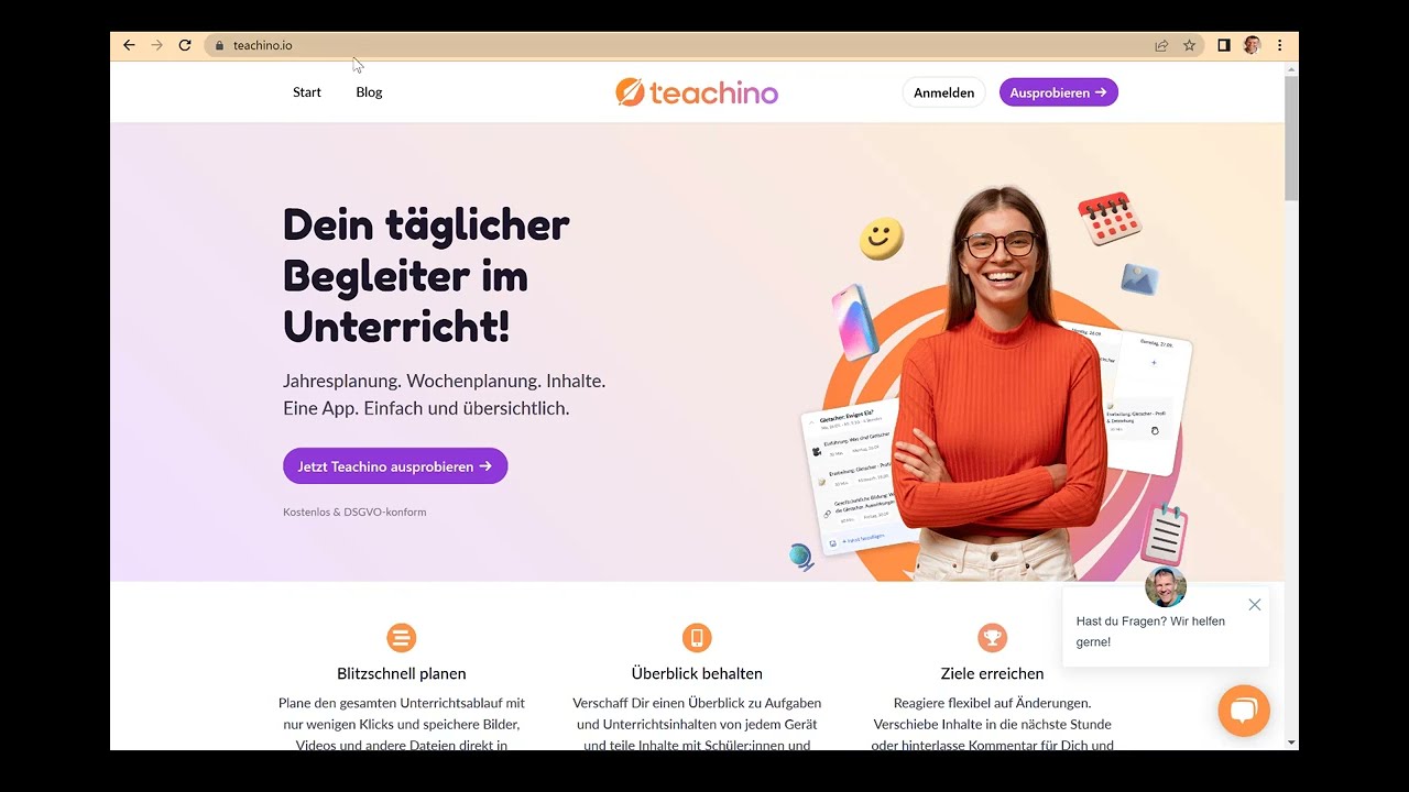 Teachino in Kombination mit dem Digitalen Register nutzen