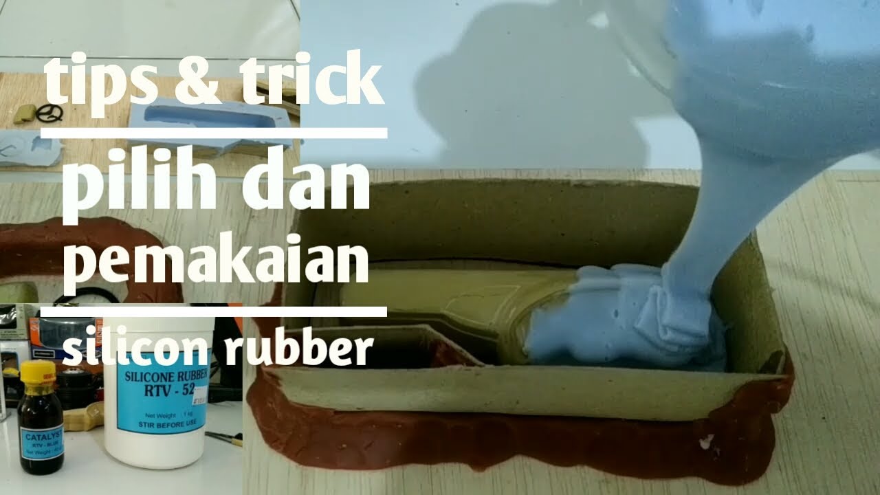 Cetakan karet silicon rubber | part miniatur bus | 
