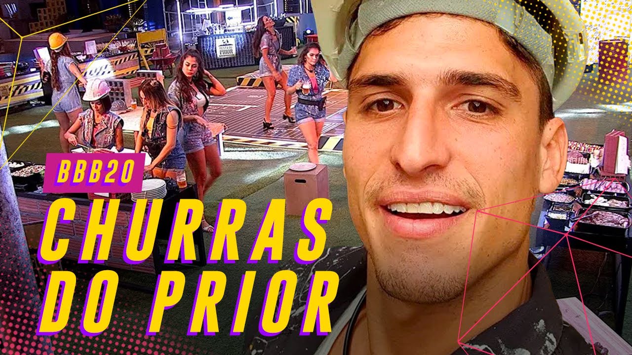 FESTA DO PRIOR! 🍺 CHURRAS, FOFOCA, CHOP, CIÚME E SORVETE DE FLOCOS | BIG BROTHER BRASIL 20