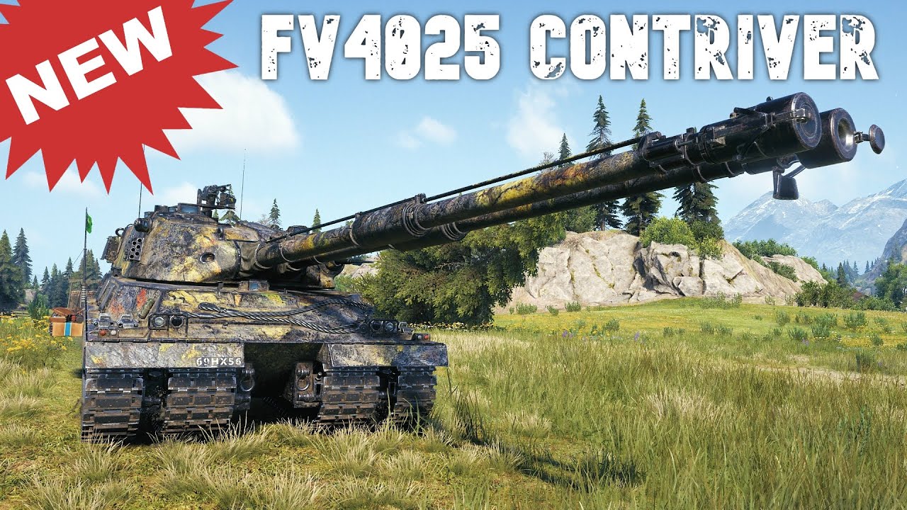 World of Tanks FV4025 Contriver - New Tier XI British Heavy Tank