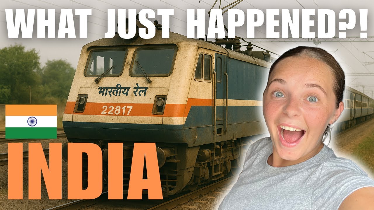 WE TOOK INDIA'S BUDGET TRAIN! 🇮🇳 Here's What Happened!!