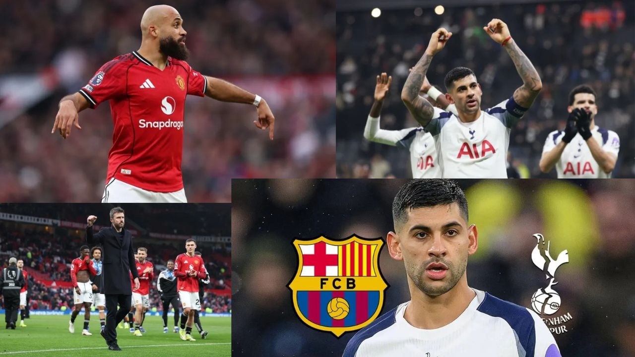 MAN UNITED YARAHIRIYE GUTSINDA TOTTENHAM/INGARUKA ZO KUBURA BIG FOUR/ROMELO AHISEMO KUJYA MURI BARCA