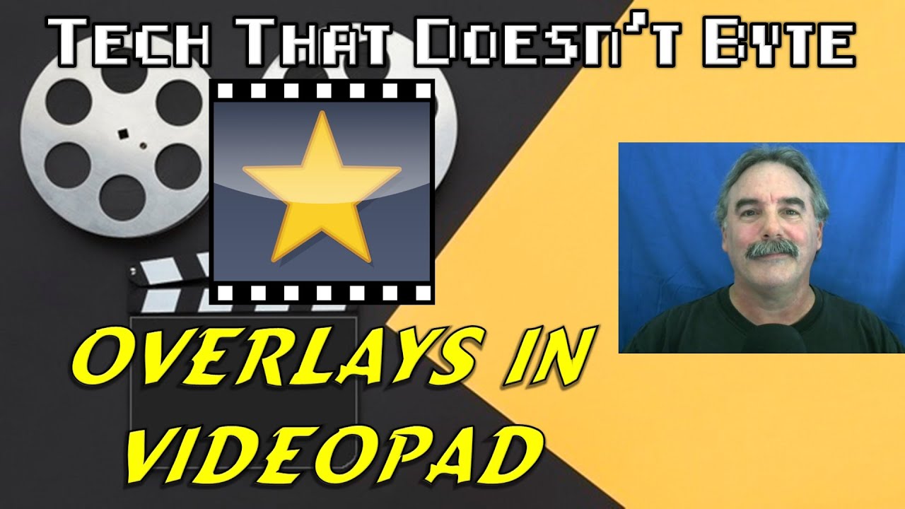 How To Add Overlay Using VideoPad | VideoPad Video Editor Tutorial