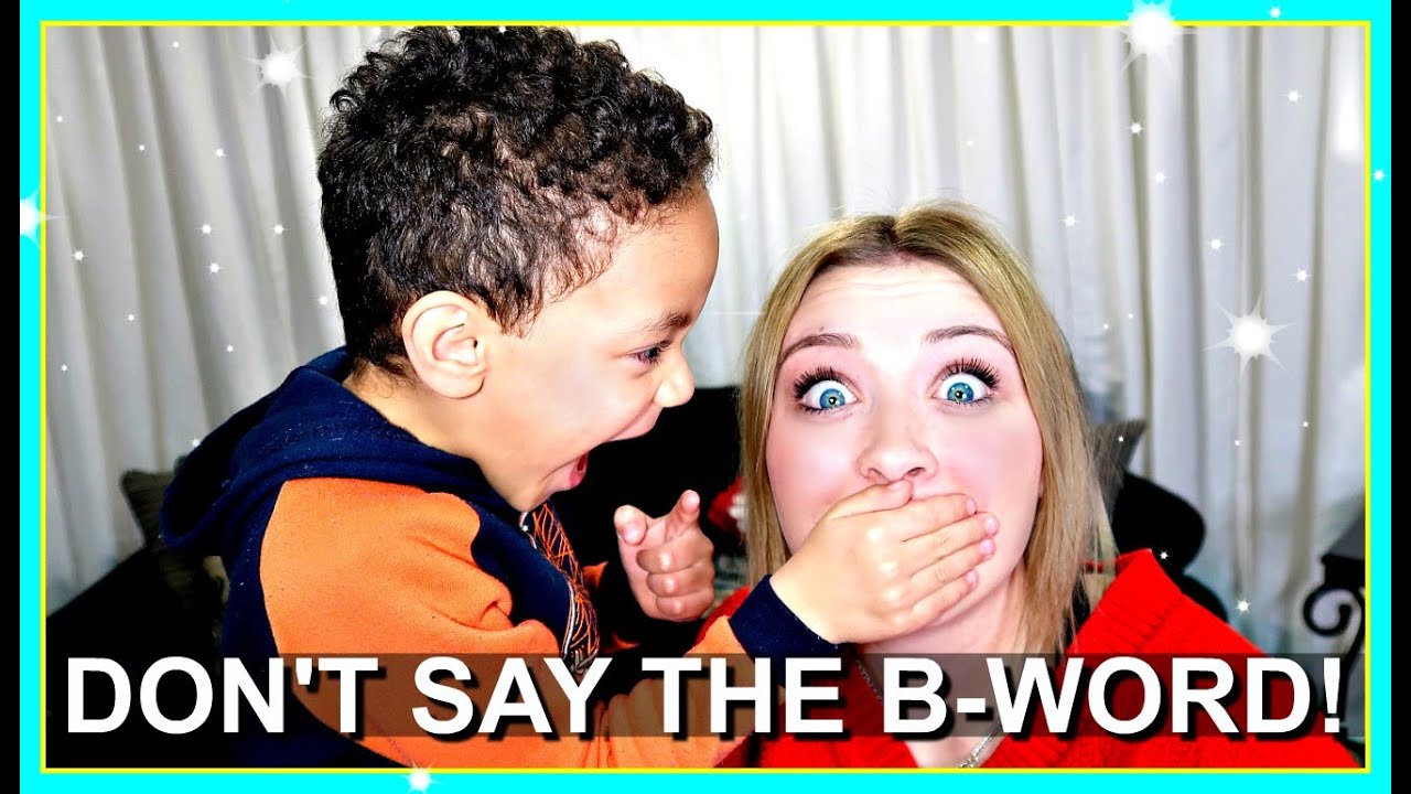 Don't Say The B-Word! | Don't Ever Say That Again! | Cutest Kid!