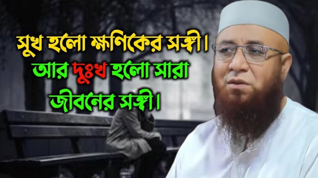 সুখ হলো ক্ষনিকের সঙ্গি আর দুঃখ হল সারা জীবনের সঙ্গি  Nazrul Islam Kasemi waz 2026 মুফতি নজরুল ইসলাম 