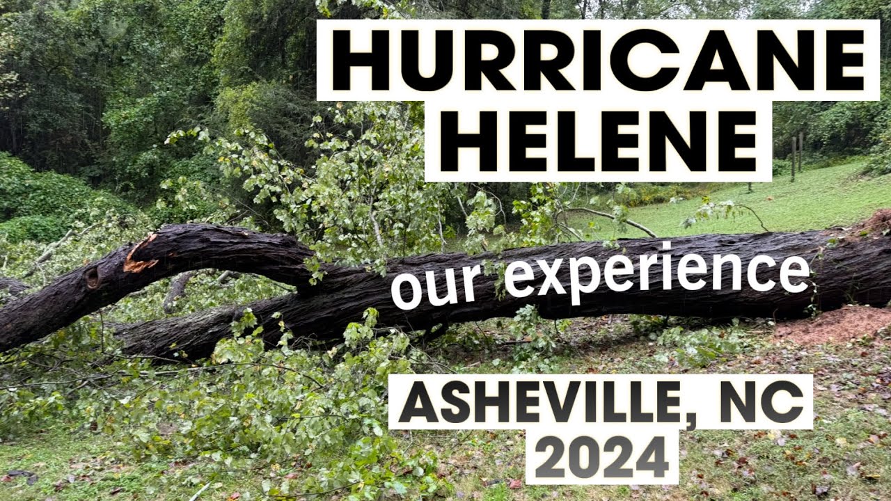 Hurricane Helene, our experience. Asheville NC 2024
