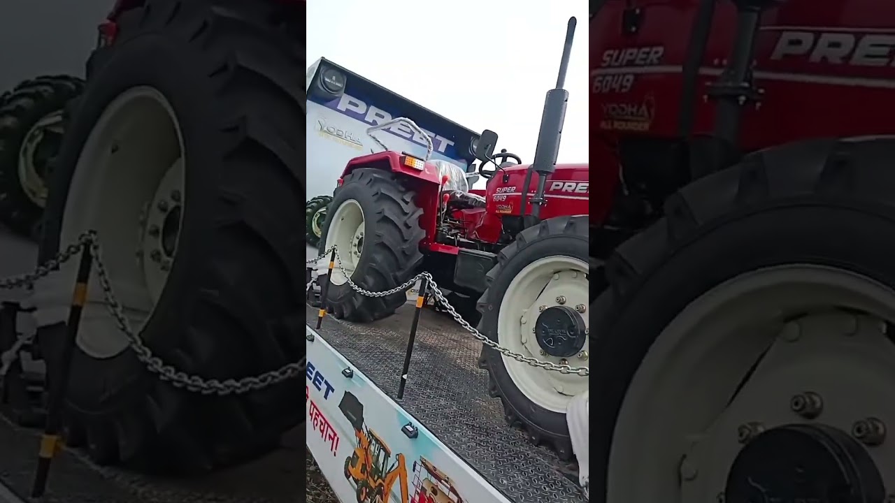 Preet 6049 tractor 4x4