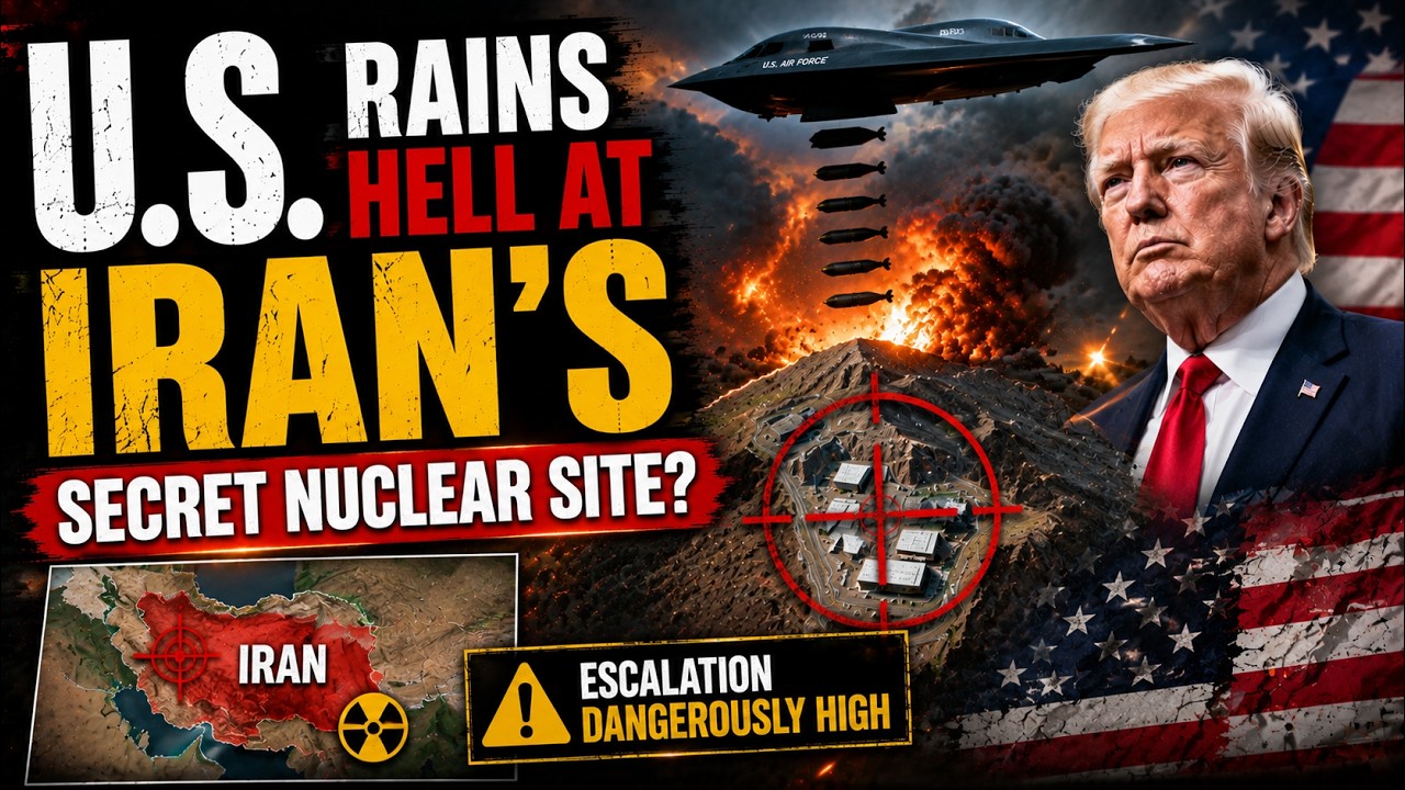 Iran News LIVE | Huge Blast Near Pickaxe Mountain, US Military Strikes Secret Nuclear Site? | N18G