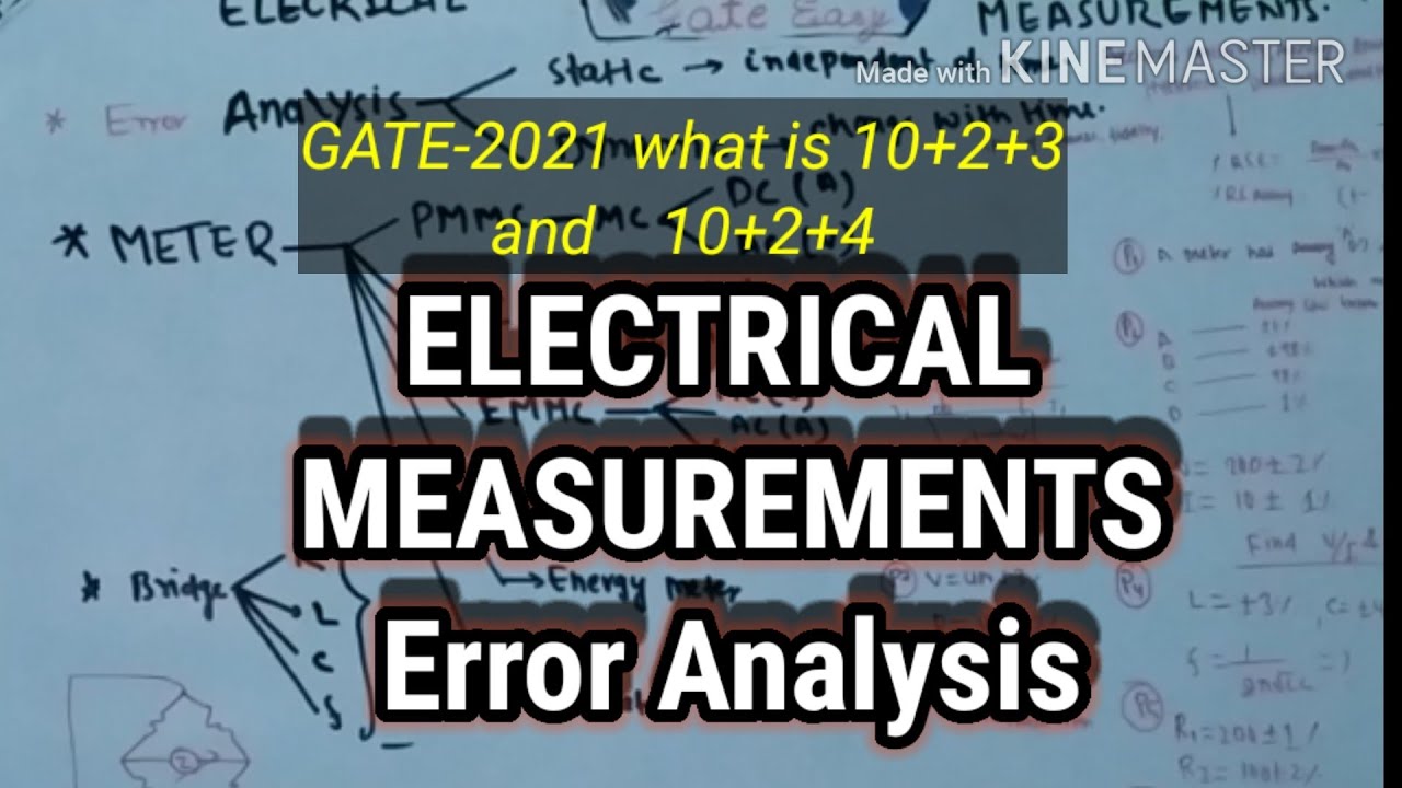 GATE-2021 ELECTRICAL MEASUREMENTS