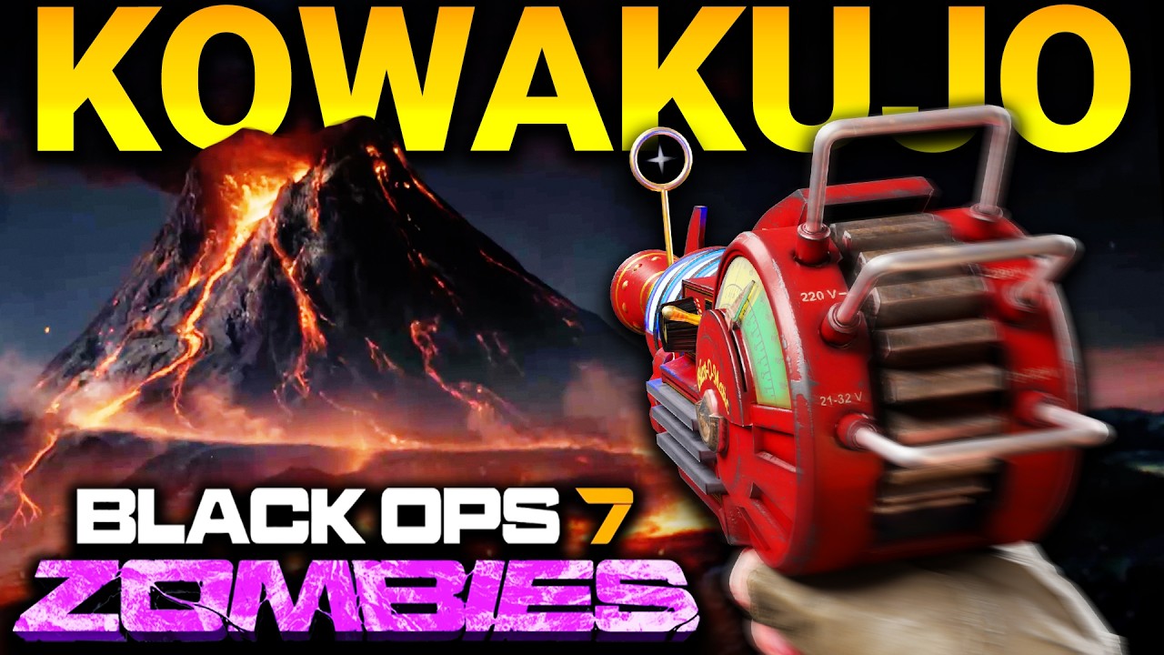 KOWAKUJO Easter Egg.... but it's their FIRST TIME!! (Black Ops 7 Zombies)