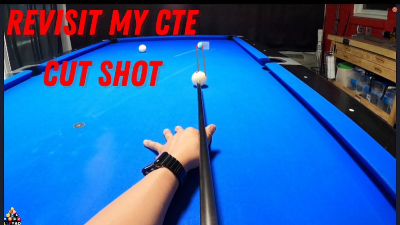 Повторный просмотр моей системы прицеливания CTE Cut Shot (пул)