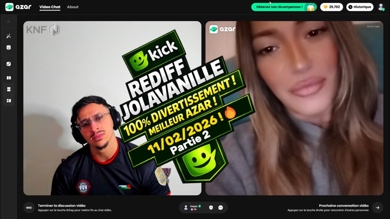 JOLAVANILLE LES MEILLEURS MOMENTS SUR AZAR 🤣🤣