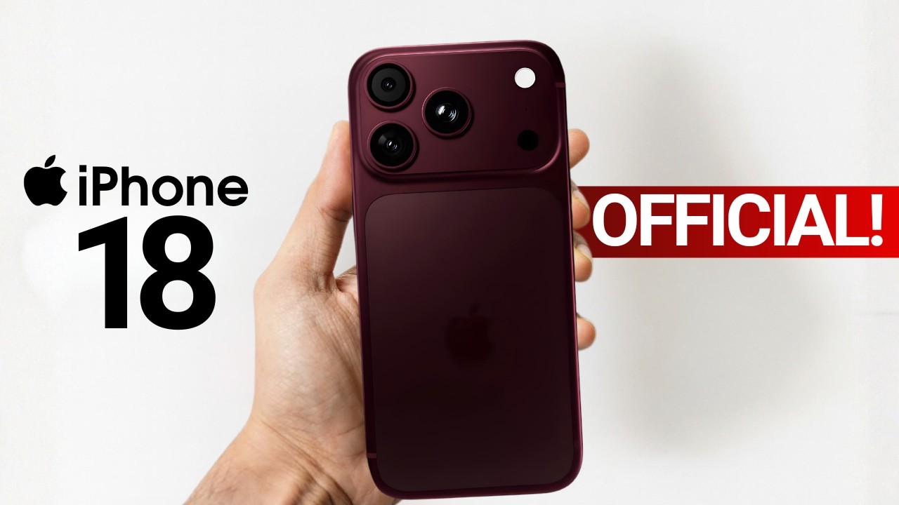 iPhone 18 Pro — НАКОНЕЦ-ТО ЗДЕСЬ!