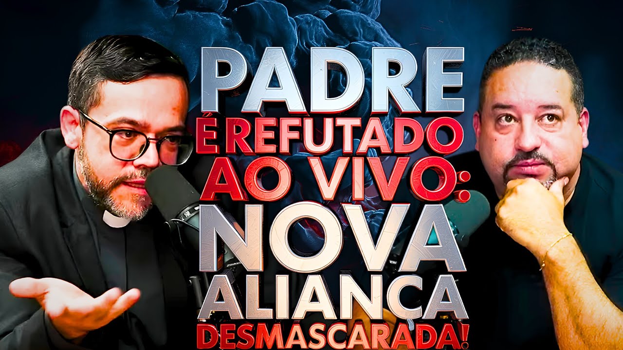 CORTE DO REDCAST: Professor Fabio Sabino Refuta Padre Ao Vivo — A Nova Aliança Cai por Terra!