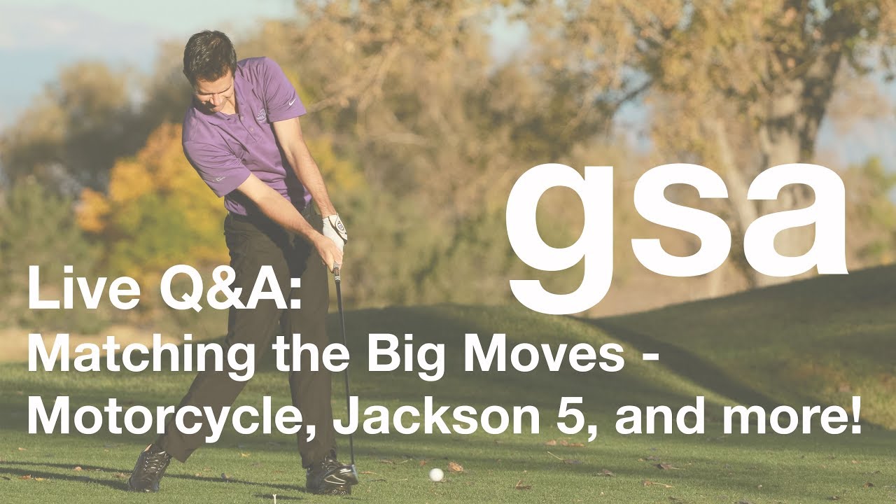 Live Q&A: Matching the Big Moves - Motorcycle, Jackson 5, and more!