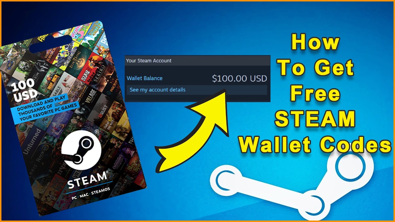 Steam Gift Card Codes 🔰 Best Ways to Earn Steam Wallet Codes