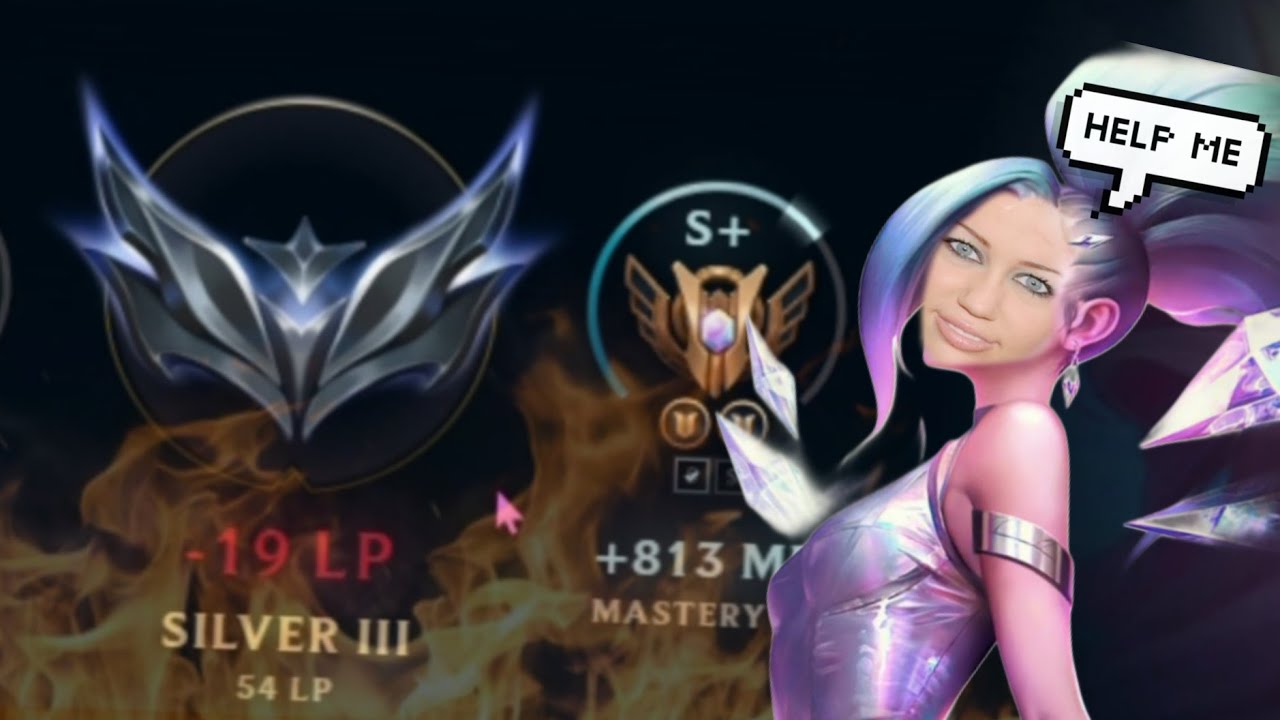 Trying to Climb to Gold But I'm  Brain Cells Instead