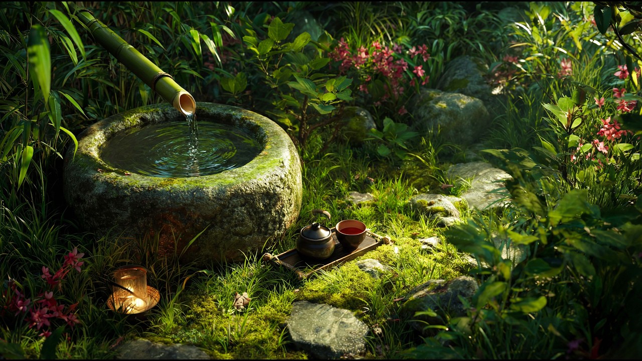 치유와 숙면을 위한 편안한 음악 🌿 스트레스 해소, 명상 음악, 새소리