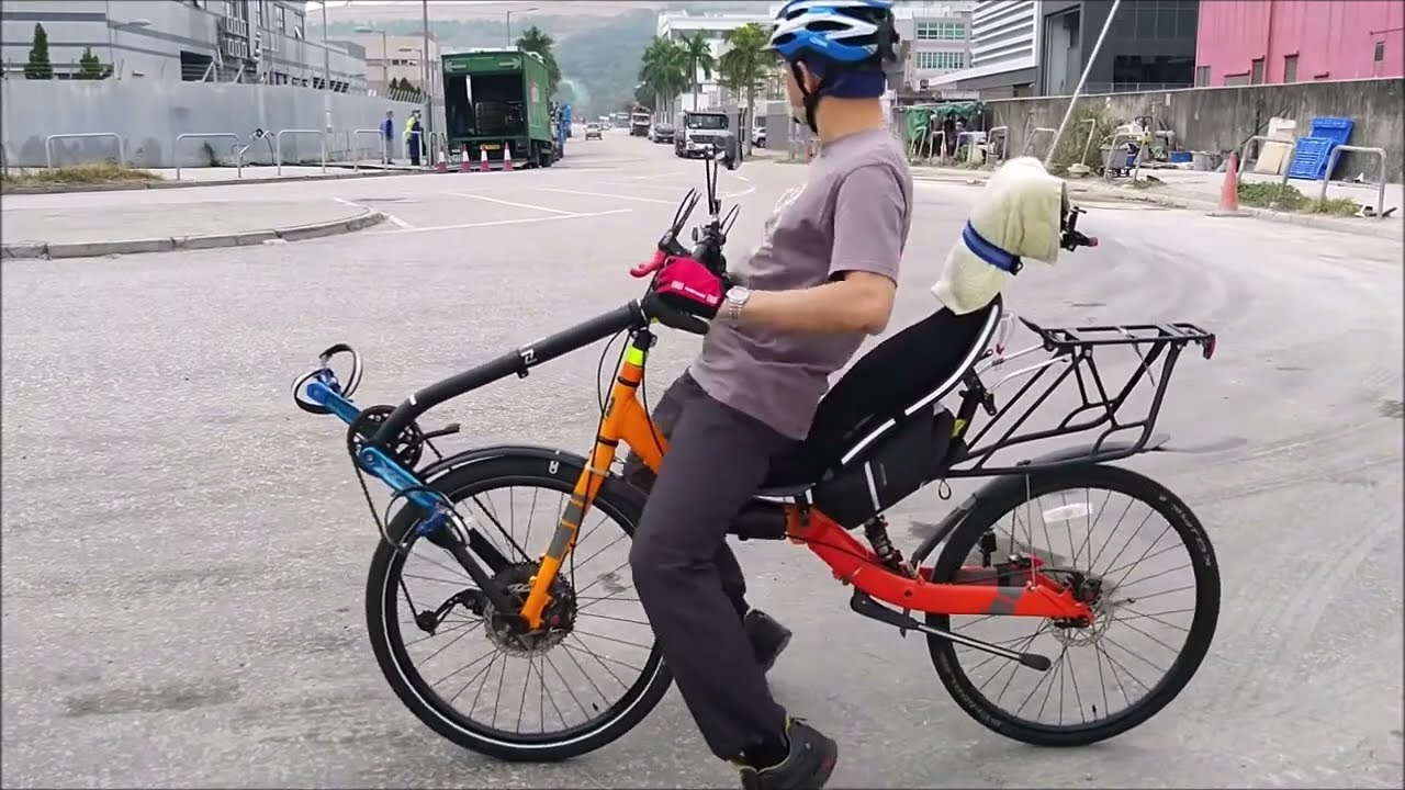 Introducing Cruzbike Q45 2018 touring recumbent bicycle with subtitles v2