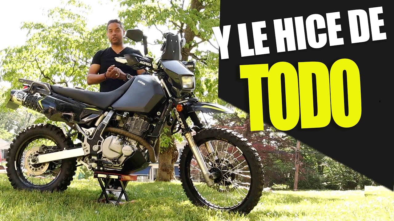 La lista extensiva de las modificaciones a la Suzuki DR650&mdash;Parte 1