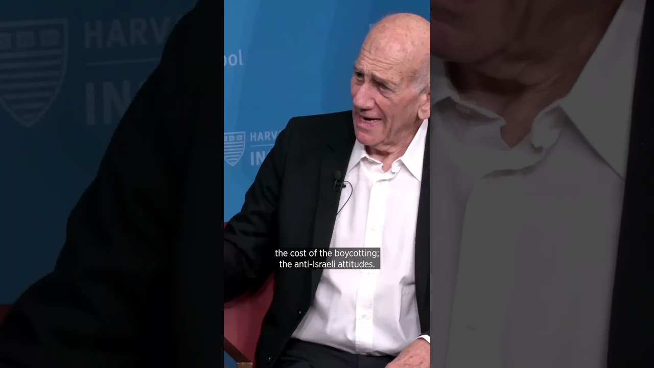 Former Prime Minister of Israel Ehud Olmert on Netanyahu&rsquo;s military strategy