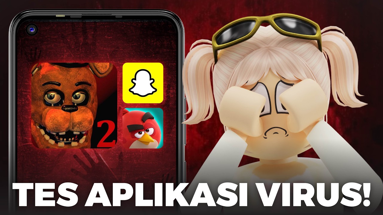 REACTION TES APLIKASI VIRUS!! BAHAYA BANGET??