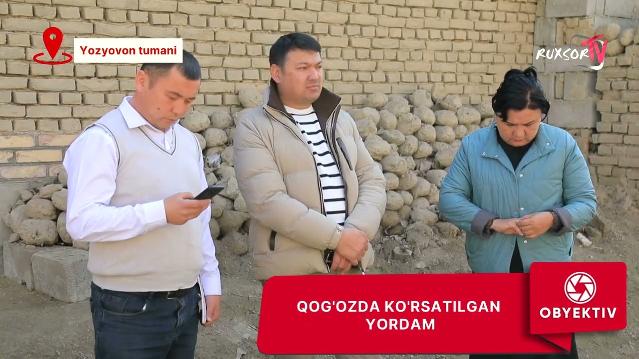 QOG'OZDA KO'RSATILGAN YORDAM | YOZYOVON TUMANI