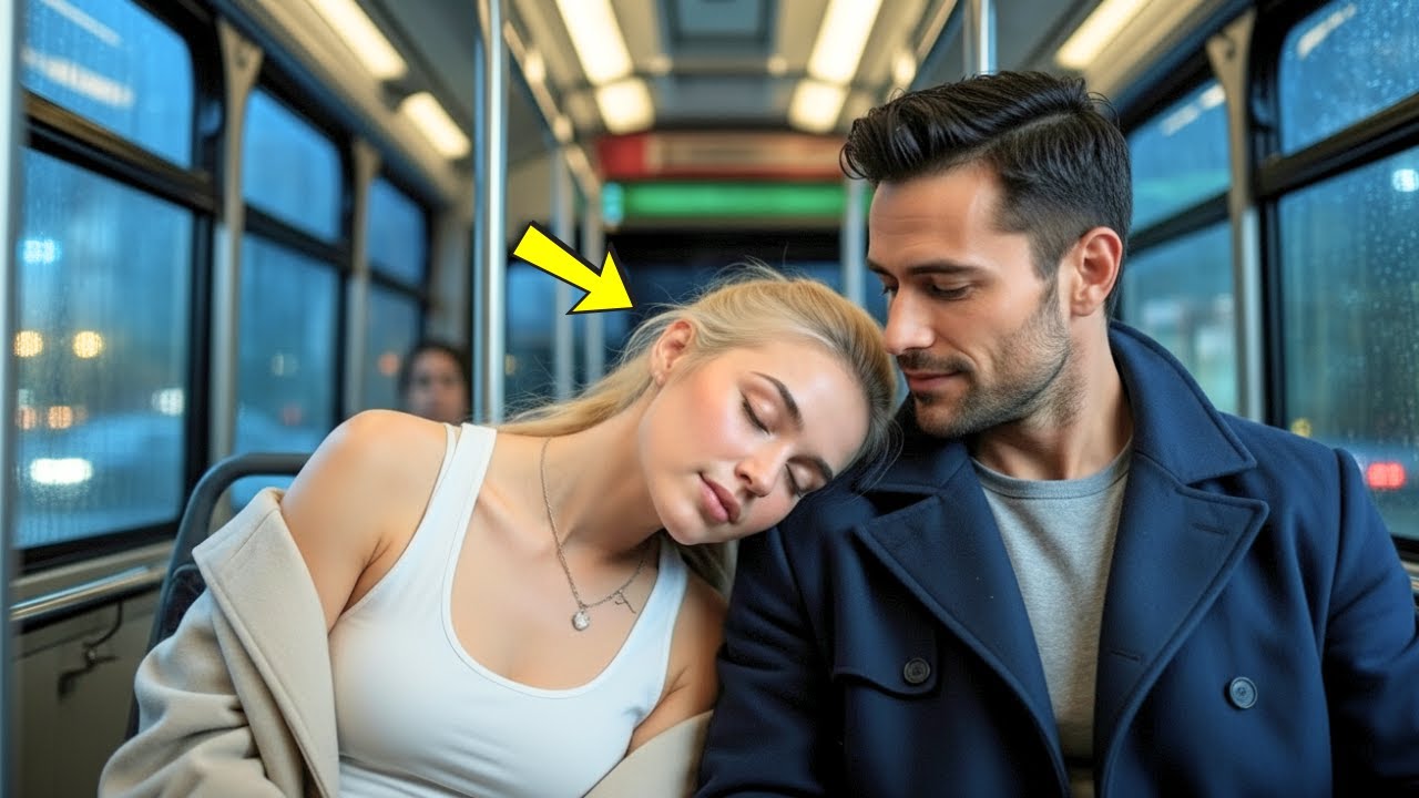 Single Mom Falls Asleep on a Millionaire’s Shoulder on a Bus—But Wakes Up Shocked When He…