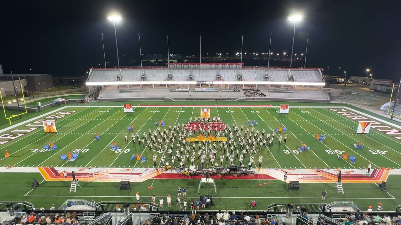 Lone Star High School Marching Band 2025 “The Journey” Mellissa Marching Showcase Finals