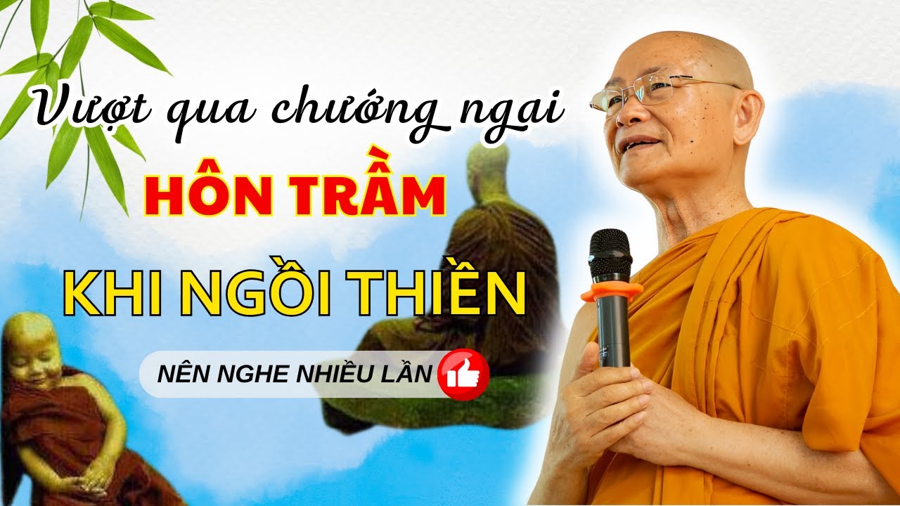 Cách Vượt Qua Chướng Ngại Hôn Trầm Và Thụy Miên Khi Ngồi Thiền | HT Viên Minh