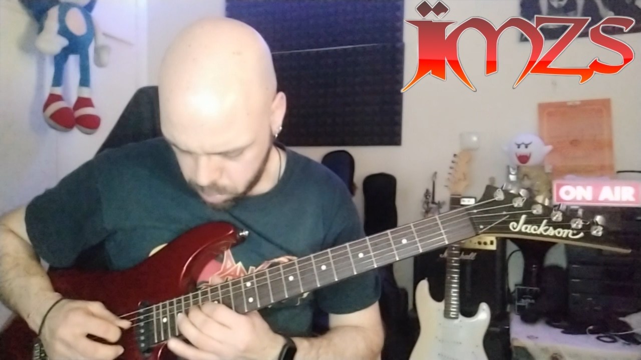 Thrash Metal in E Minor Jam - Jimz S #guitar