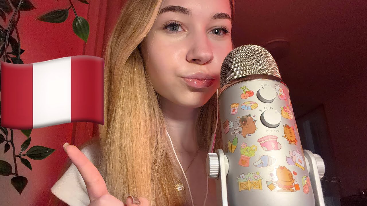 ASMR Hechos Sobre Perú 🇵🇪