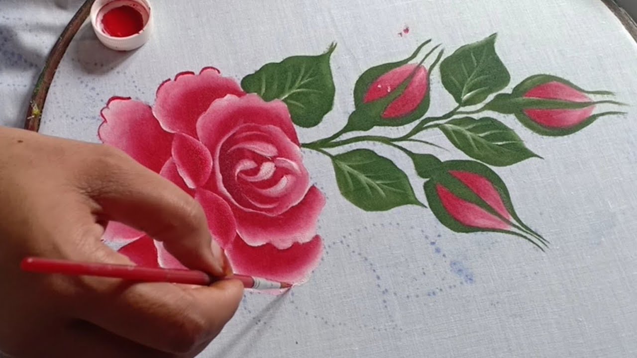 tutorial painting. bacchon ke liye faliya aur dulai.