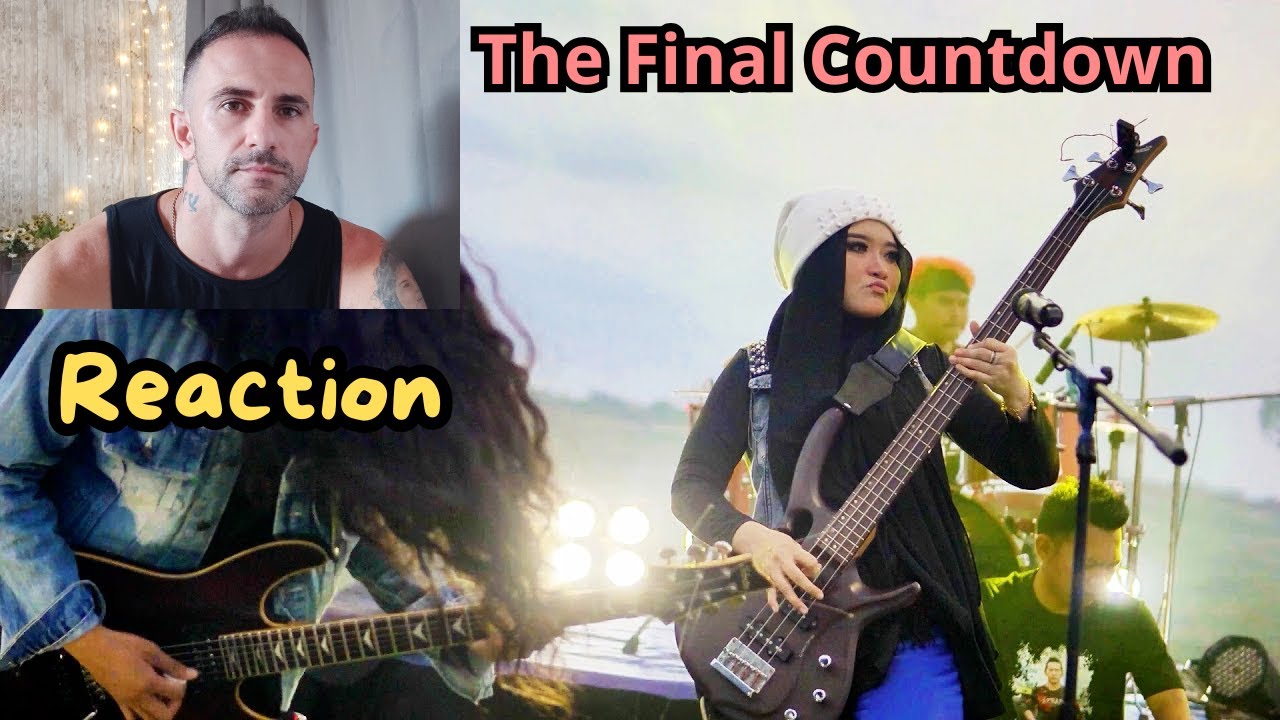 ROCK vs DANGDUT!! The Final Countdown - Yuli Asiska (KDI) | Cover  -Reaction