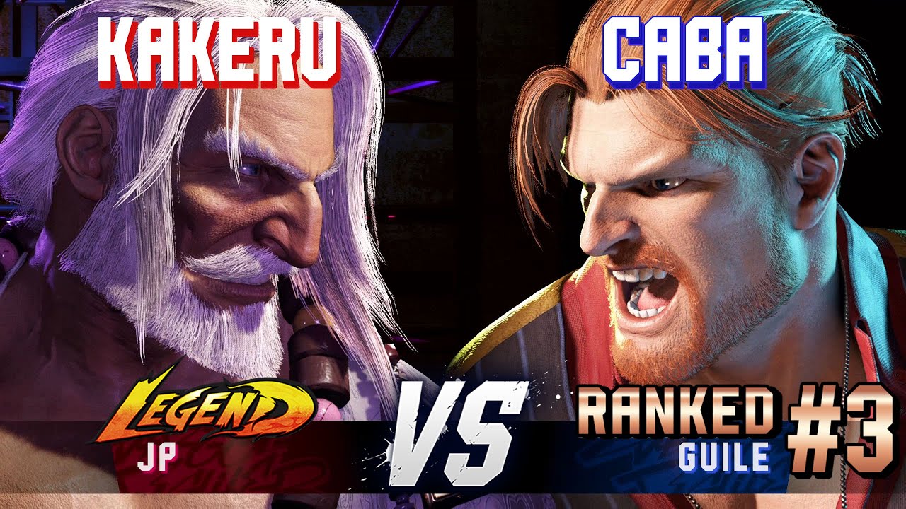 SF6 ▰ KAKERU (JP) vs CABA (#3 Ranked Guile) ▰ High Level Gameplay