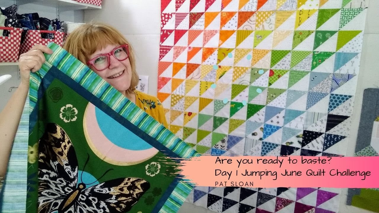 Are you Ready to Free motion Quilt? --- Pat Sloan June 1 fireside chat 2020