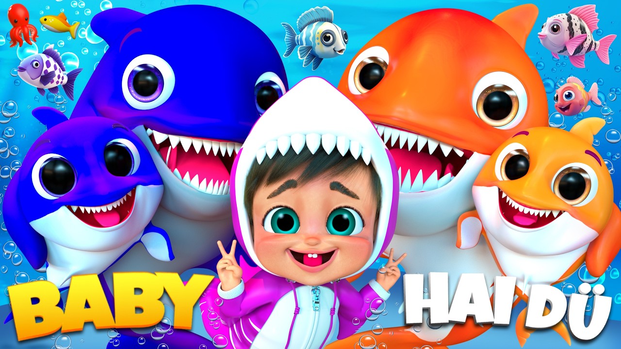 Baby Hai Unter dem Meer | Kinderreime für Kinder | Super Luca Deutsch #kinderlieder