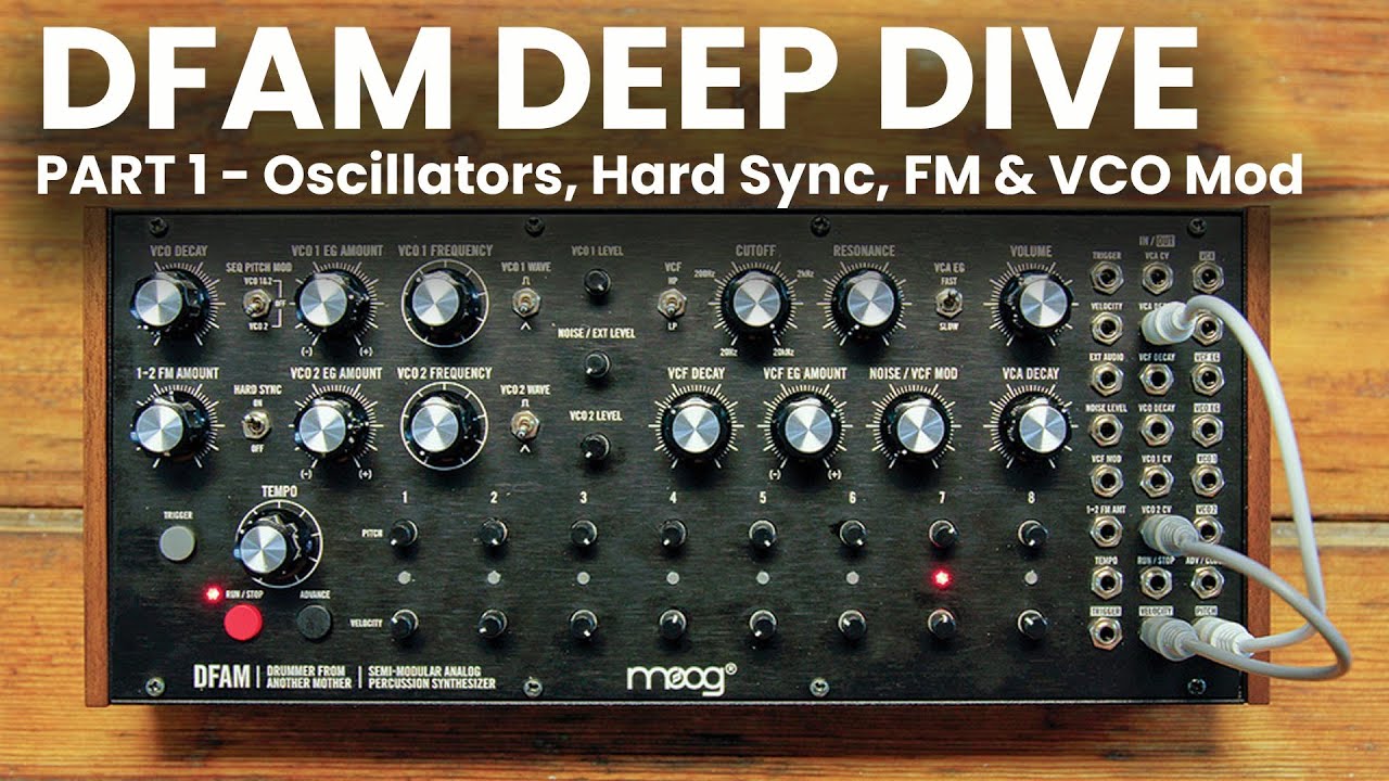 Глубокое погружение в Moog DFAM — Часть 1