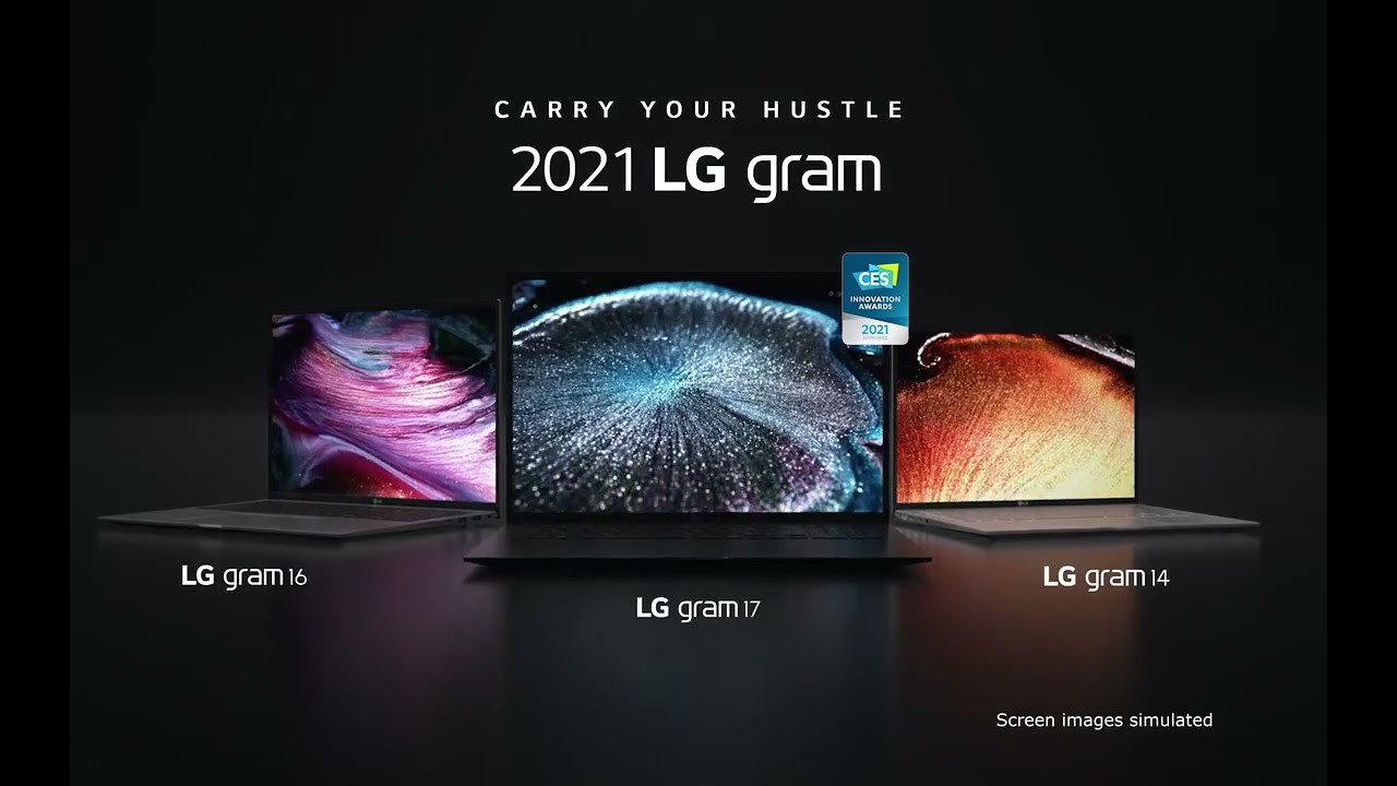 Might Meets Light - 2021 LG gram laptop