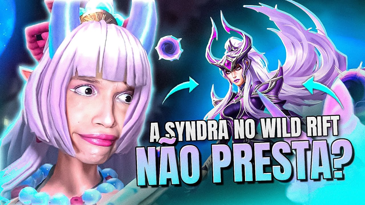 SYNDRA DO WILD RIFT MELHOR QUE A DO LOL? 😯 | SYNDRA MID GAMEPLAY | Wild Rift