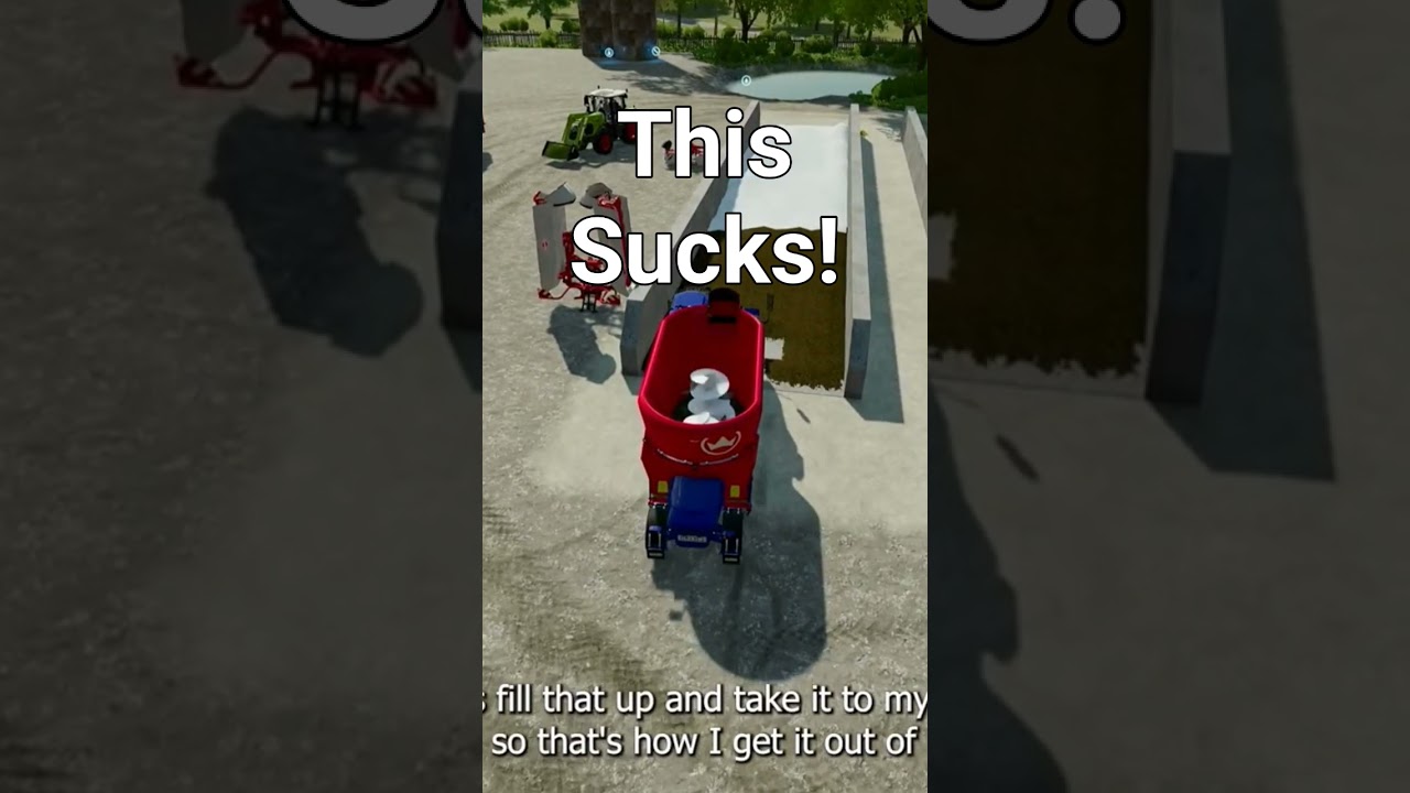 FS22 SiloKing Mixer Wagon. #farmingsimulator22 #fs22